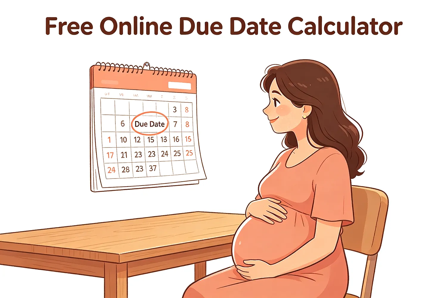 Pregnancy Due Date Calculator Chart