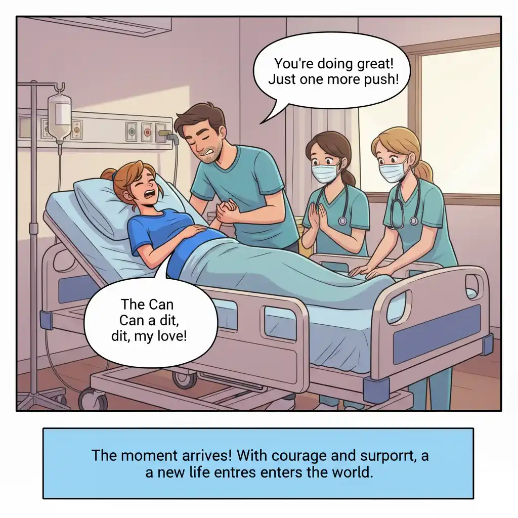 The Moment of Birth: A Comic About Delivery