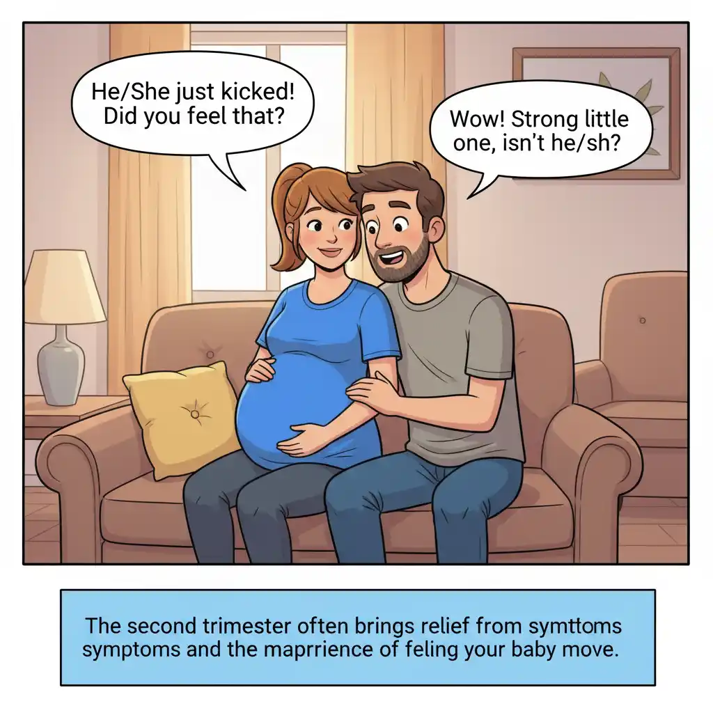Feeling the Baby Move & Growing Belly
